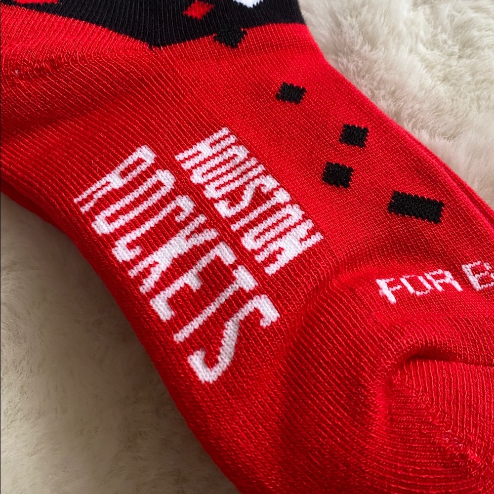 Youth Houston Rockets Socks - Picture 2 of 4